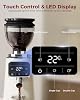 Molino de café comercial Tuni G3 con muelas planas de 64mm, 100 ajustes de molido, marfil | Molino eléctrico para espresso con dosis única, tecnología antiestática, cuerpo de acero inoxidable todo metal para goteo/cold brew/prensa francesa 8