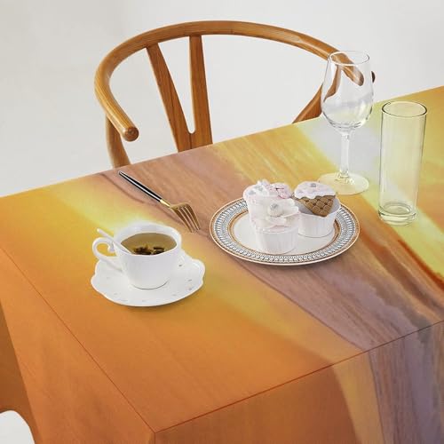 Nappe de table en lin pour cuisine et repas de vacances évasion - 4