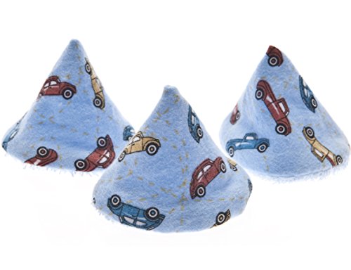 Image of Beba Bean Pee-Pee Teepee Cellophane Bag Blue Cars