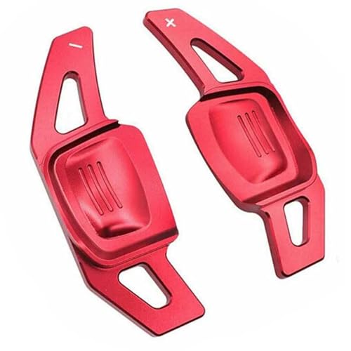 �Ԃ̃V�t�g�u���[�h Compatible With For Passat B8 GT 2015 2016 2017 2018 2019 �����ԃA�N�Z�T���[ �X�e�A�����O�z�C�[�� �V�t�g�p�h���V�t�^�[�G�N�X�e���V���� �J�[���j�o�[�T���s�b�N(Red)