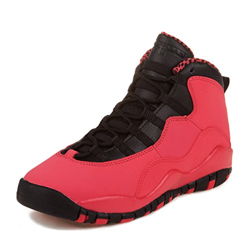 Jordan Youth Girls Air 10 Retro (GS) 487211 605 Fusion Red - Size 6.5Y