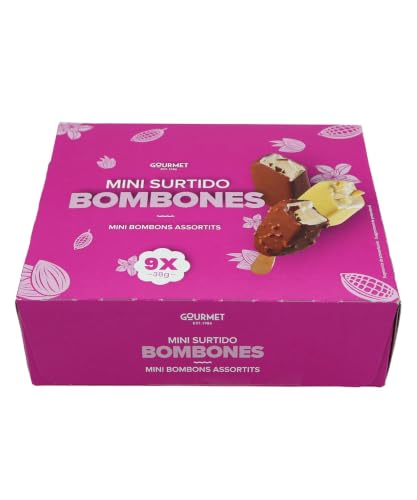 Marca Blanca - Gourmet Helado Mini Bombón Surtido, 8 unidades