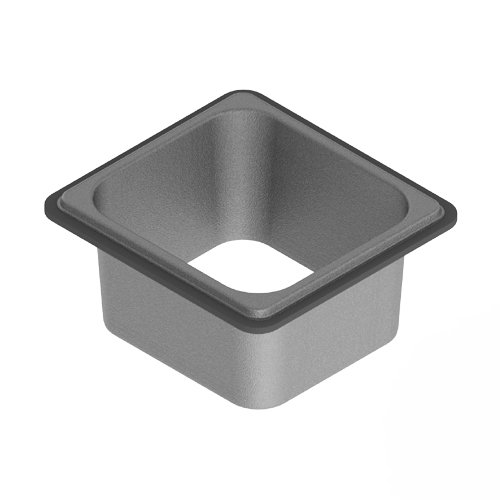 Krome Dispense Rectangular Waste Bin Chute - C1884