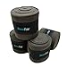 BENEFAB Therapeutic Polo Wraps | Set of 4 | Far-Infrared Technology Keeps Muscles Supple, Prevents Injuries, Promotes Blood Flow, Reduces Pain & Stiffness | Grey | Full Size (Horse)