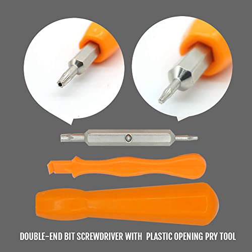 Tekprem Screwdriver For Doorbell Replacement, Double-Ended Screwdriver Bit Set For Battery Change & Wifi Password Reset Access, Fit All Include Video Doorbell, Video Doorbell 2, Pro And Elite #TOP1