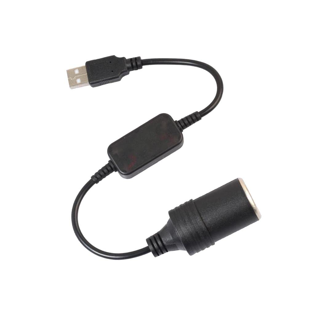 Length: 30cm 5V 2A USB to 12V 1A Socket Power Converter-Collectibles-image-27