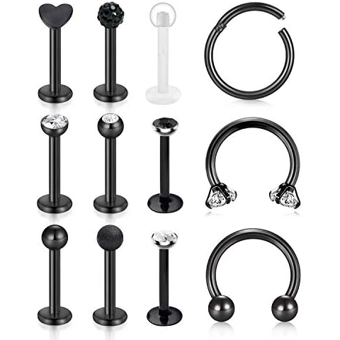 Incaton 16G Tragus Earrings Set Cover