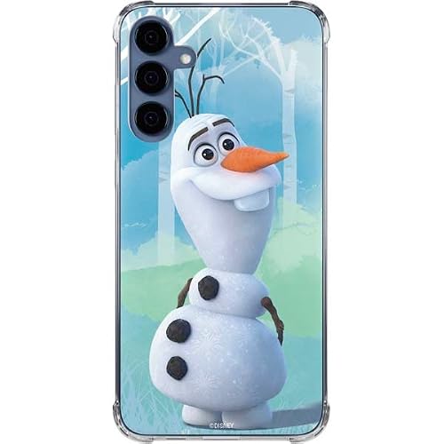 Skinit Clear Phone Case Compatible with Galaxy S24 - Officially Licensed Disney Frozen II Olaf Design