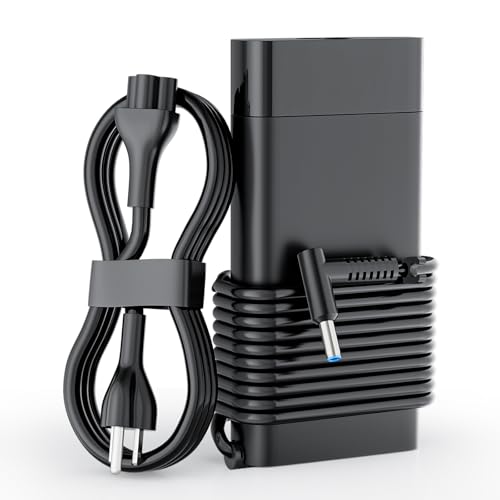 150W Laptop Charger Compatible with HP Blue Tip AC Adapter
