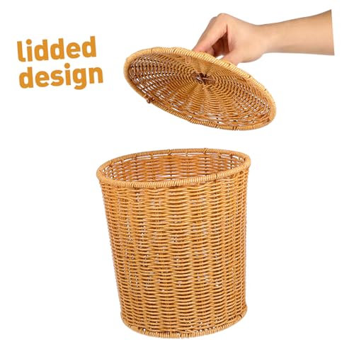 Panier à linge gain de place et robuste avec couvercle pratique
