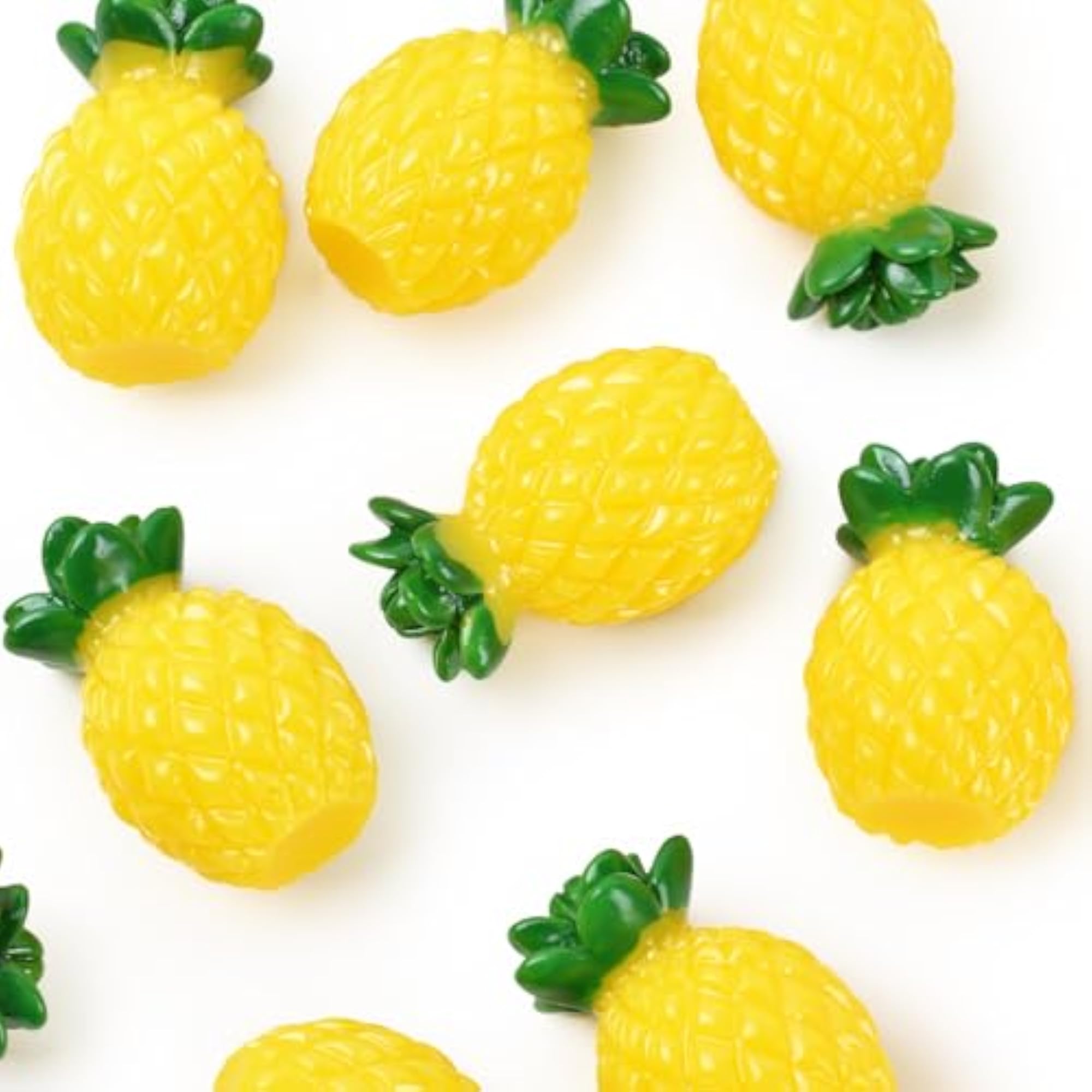 20PCS Miniature Pineapple, Fake Pineapple Figurines