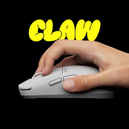 Image of Pulsar Gaming Gears X2N Crazylight Wireless Gaming Mouse, Ultra Lightweight 1.34 oz (38g), Optical Switch, 32000 DPI, 750 IPS, XS-1 Sensor, 8k Compatible (Mini, Uyuni White)