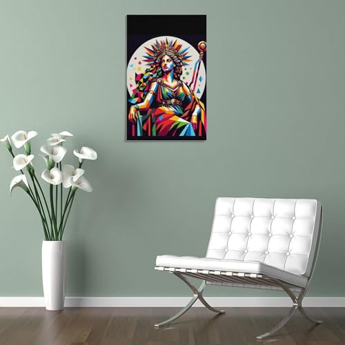 Affiche décorative Héra pour sublimer un mur de chambre vide - 4