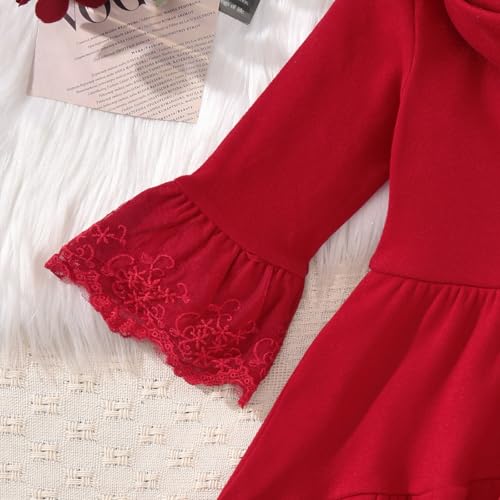 Image of fioukiay Toddler Girls Fall Winter Outfit 18 Months - 6T