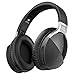 Casque Bluetooth 40 Heures, Casque Audio sans Fil avec CVC 6.0 Micro Pliable Stéréo Basses Profondes pour Cours en Ligne PC iPhone