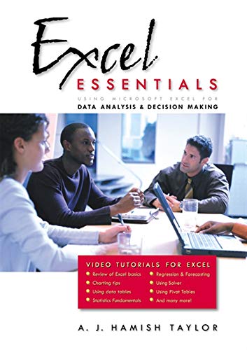 Amazon | Excel Essentials: Using Microsoft Excel for Data Analysis ...