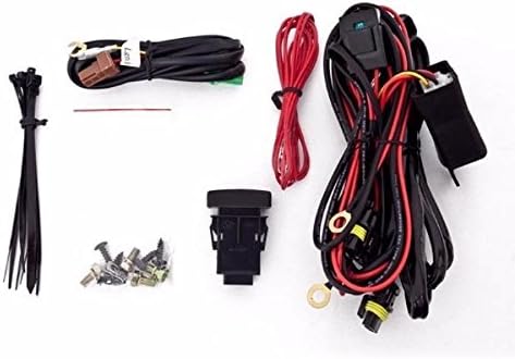 Fog Lights Bumper Lamps W/Wiring Kit Compatible with 2003-2006 Acura TSX New