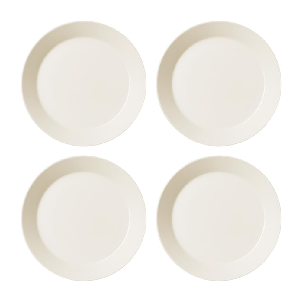 Teema White Salad Plate Set/4