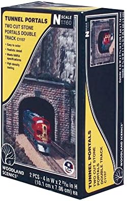 N Double Tunnel Portal, Cut Stone (2) image 2