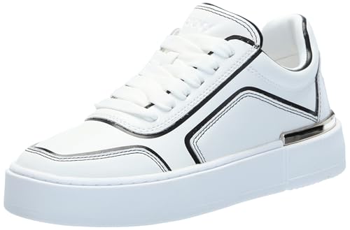 DKNY Women's Baylor Everyday Platform Lace Up Sneaker