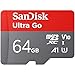 SANDISK Ultra Go Micro SDXC Speicherkarte 64 GB+ SD Adapter (Für Android Smartphones und Tablets, bis zu 150 MB/s Lesegeschwindigkeit) A1, Full HD Video, UHS-I, Class 10, U1, Für Amazon