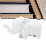 Accent Décoratif Richesse: Cette statue d'éléphant allie l'inspiration à la capacité d'améliorer une atmosphère favorable. Servant d'élément de décoration raffiné, elle symbolise richesse et paix et propose des placements variés sur tables, bibliothèques ou entrées, pour rehausser l'esthétique de toute pièce. Son design inspirant et sa présence apaisante enrichissent les environnements domestiques ou professionnels.