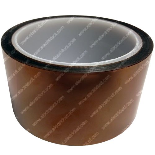 Image of Electriduct 2 inch Heat Resistant Tape 1 Mil High Temperature Sublimation Transfer Polyimidie Film with Silicone Adhesive - 36 Yards