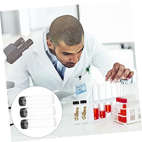 IWOWHERO 12pcs Glass Bottle Hand Clean Lotion Bottle Vial with Lid Sample Vials Experiment Vial Handle Hand Cleaning Liquid Holder Travel Bottle Clear Bottles Travel Liquid Container