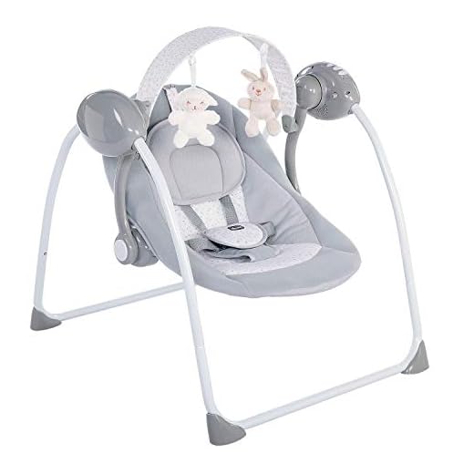 Chicco Relax und Play Babyschaukel, cool grey