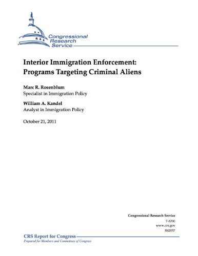 Interior Immigration Enforcement: Programs Targeting Criminal Aliens (English Edition)