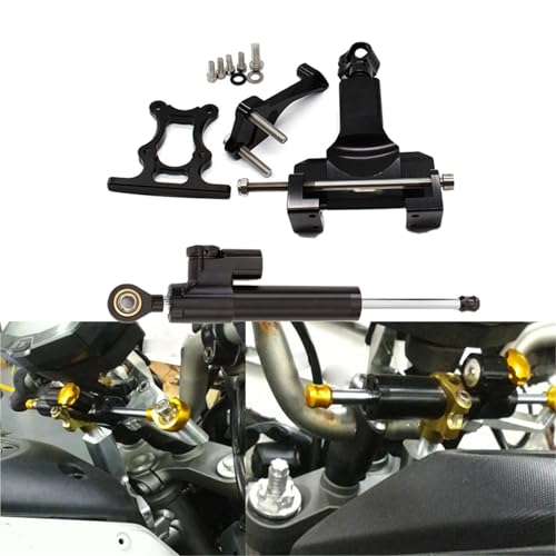 Support direction MT07 FZ07 kit montage pour amortisseur moto balade et route