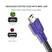 Mini USB Cable 12Ft, Tanbin Mini USB Cable USB 2.0 Type A to Mini B Cable Male Cord for GoPro Hero 3+, Hero HD, Cell Phones, MP3 Players, Dash Cam, Digital Cameras, Sat Navigation, GPS Receiver, PDAs