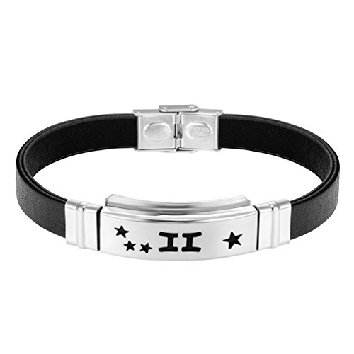 Pulseiras Zodíaco Prosteel, Celestial, Constelação de Joias, Pulseira de Astrologia, 20,3 cm, Homens