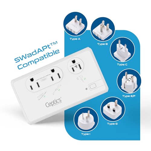 Ceptics PU-200X-WS 2000W Travel Voltage Converter thumb #5