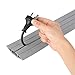AGPTEK Heavy Duty Floor Cable Cover Cable Protector, 6.5 Ft Floor Cord Protector 3 Channels Floor Cord Cover (Mid Channel 0.93
