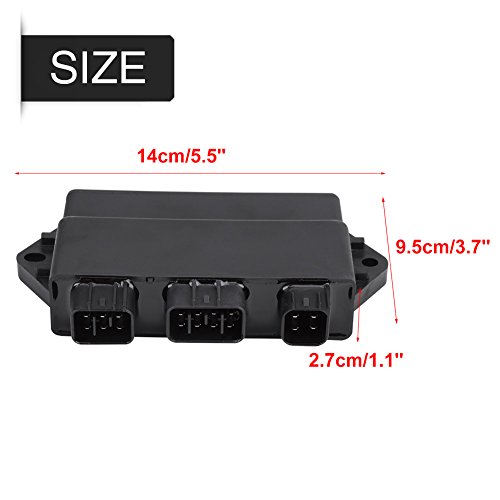 Qiilu QL04986 Modulo CDI nero per Yamaha YFM 350