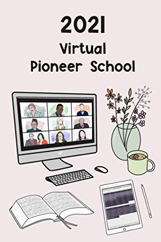 2021 Virtual Pioneer School Notebook Pink/Rosado - The Lovely Planner Notebook Collection (2021 Pioneer School / 2021 Escuela de Precursor)