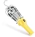 Woodhead 271SB163 Safeway Handlamp, Commercial Duty, Incandescent Bulb, 100W Max Lamp Wattage, Switch, Screw Release Guard Style, 16/3 SJTOW Cord Type, 50ft Cord Length