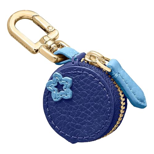 Porte-monnaie fermeture éclair blueberry : fini les pièces perdues