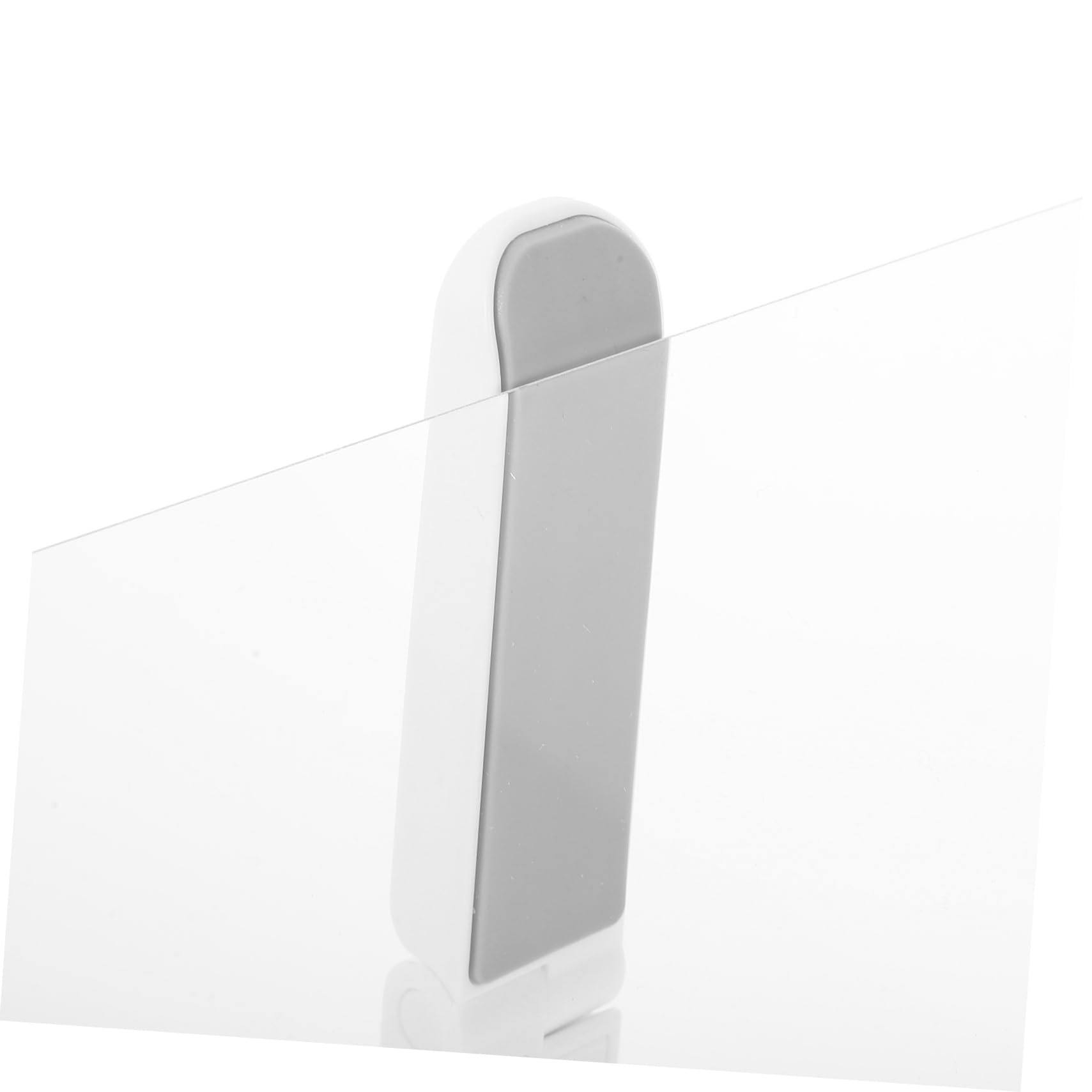 HOMSFOU Lavagnetta Memo in Acrilico USB Luminosa, Stabile da Scrivania, per Ufficio e Feste, Bacheca Trasparente per Appunti