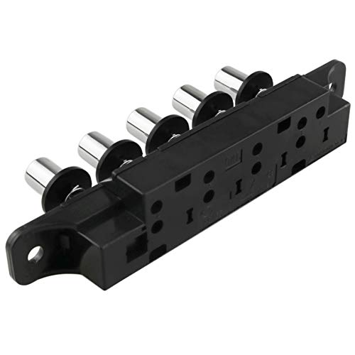 E-Outstanding Range Hood Keyboard Switch 2Pcs Mq165 Ac 250V 4A 5 Pushbutton Piano Type Key Board Switches For Range Hood #TOP3