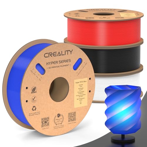 Image of Creality Hyper PETG Filament Galaxy-Christmas Decor, High Speed 30-600mm /s 3D Printer Filament PETG, No Stringing Good Layer Adhesion Fit Various 3D Printers 4KG