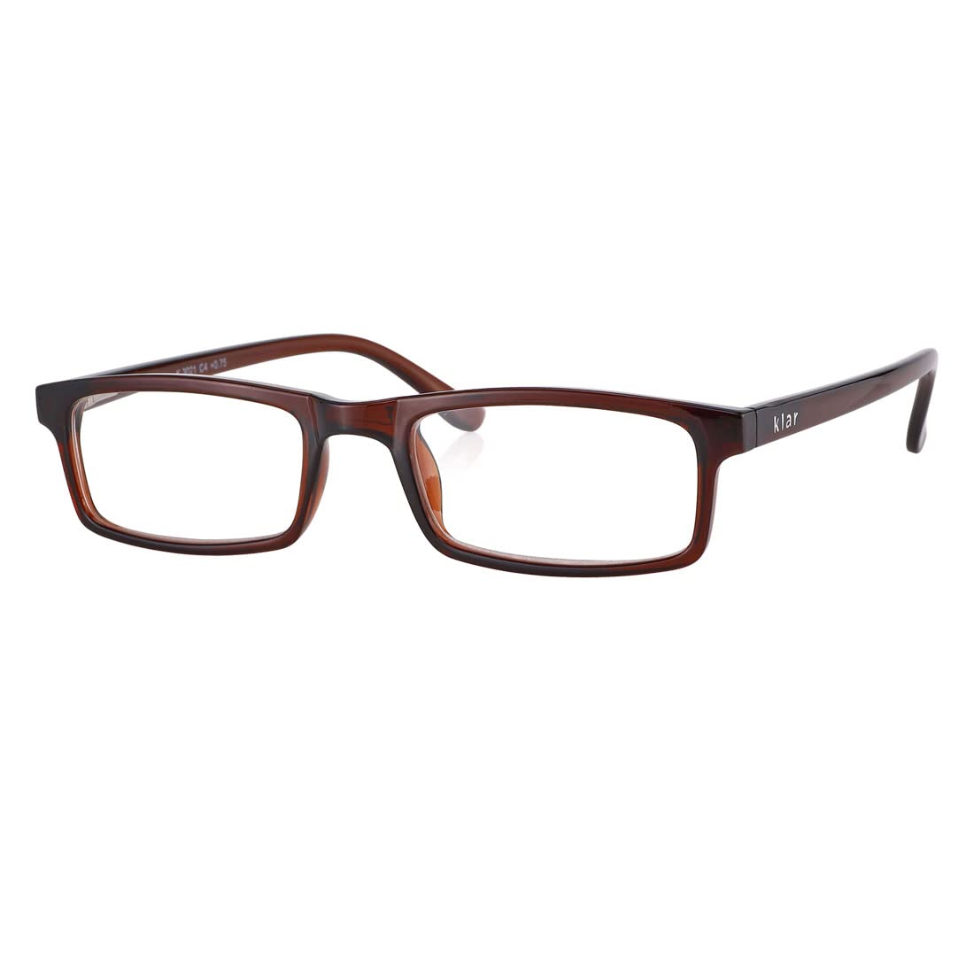 Klar Eye Reading Glasses for Women | Reading Glasses for Men | Full Rim Rectangular Frame Slim Reading Eyeglasses +1 +1.25 +1.50 +1.75 +2 +2.25 +2.50 +2.75 +3 +3.50 Reading Power Number Glass For Reading Books Blue Cut Anti Reflection Glasses For Mob (B09PN4JC2H) Amazon Price History, Amazon Price Tracker