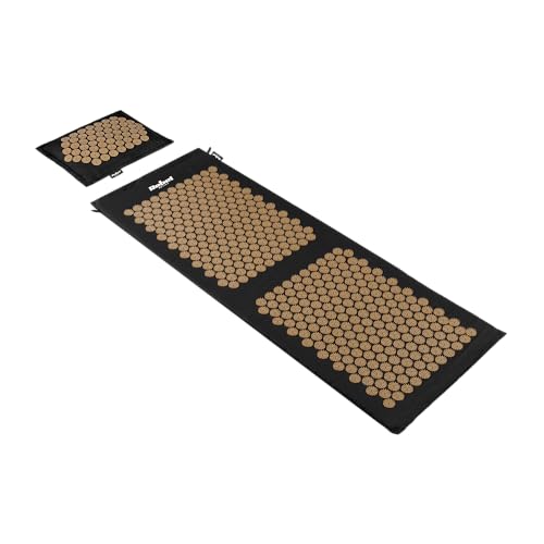 Rebel Electro Juego de Esterillas de Acupresión Eco para Salud con Picos 130 x 50 cm RBA-6013-GL