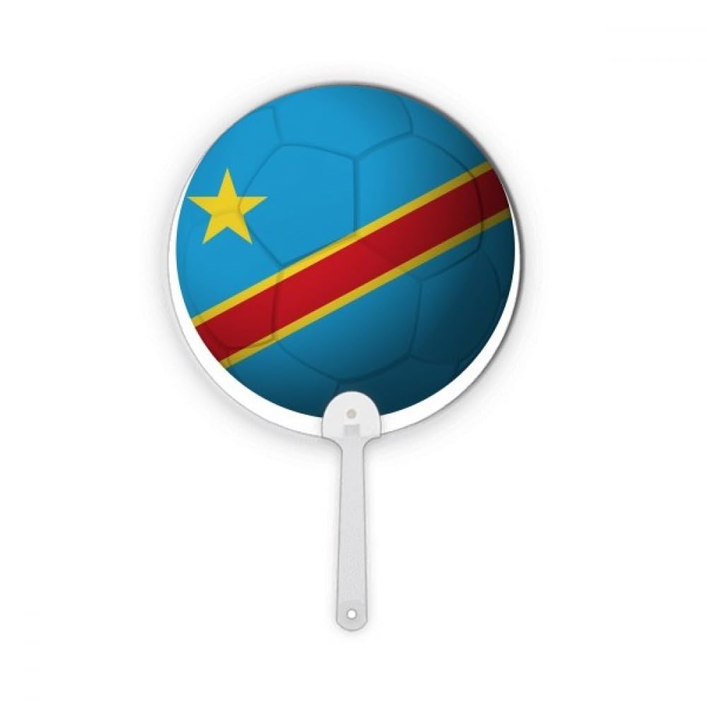 Drapeau du Congo football rond : décorez vos soirées de match entre amis avec cet artisanat