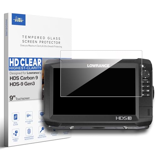 Lowrance HDS-9 Gen 3 film verre trempé pour naviguer et pêcher l'esprit serein