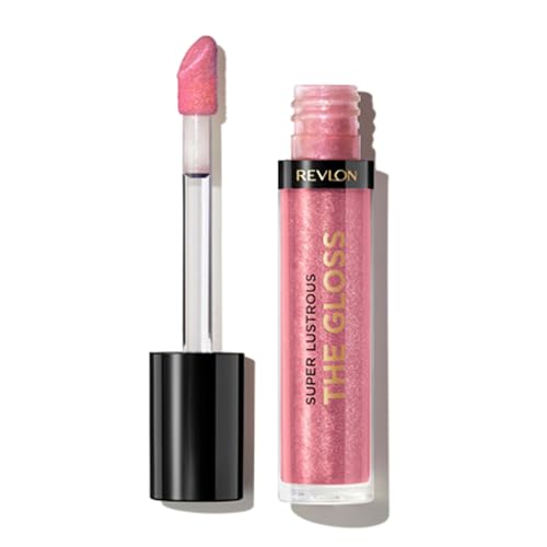 Image of Revlon Super Lustrous The Gloss, Non-Sticky, High Shine Glossy Finish, Lightweight Moisture Enriched With Agave, Moringa Oil Capuacu Butter - Rose Quartz(301), 3.8ml (Pack of 2)