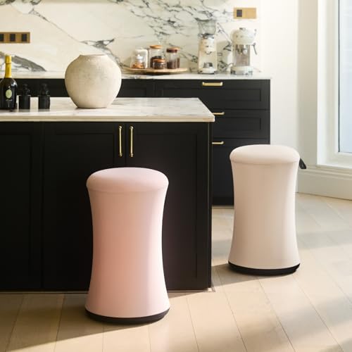 Image of TopJob Boba Chair Stylish Ergonomic Active Wobble Stool, ADHD Chair, Improves Posture and Focus, Ergonomic with Height Adjustable Stool for Adults Children for Home Office
