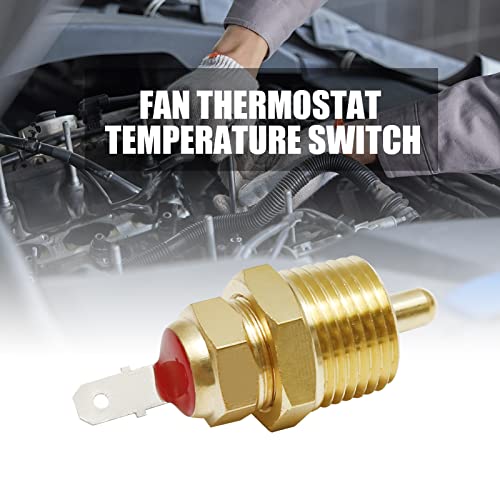 185 To 175 Degree Thermostatic Fan Control Electric Cooling Fan Thermostat Kit 3/8" Pipe Thread For 10" 12" 14" 16" Fan #TOP6