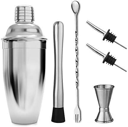 Set de Coctelera de Acero Inoxidable 750 ml